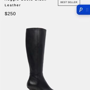 Dolce Vita Sleek Black Over the Knee Boots